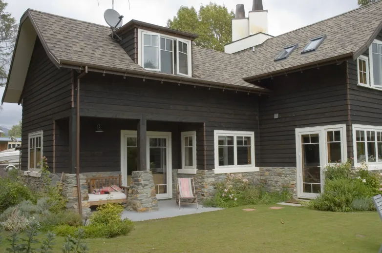 Davis Residence — rear exterior